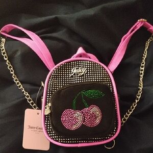 NWT Juicy Couture Mini Backpack/Crossbody